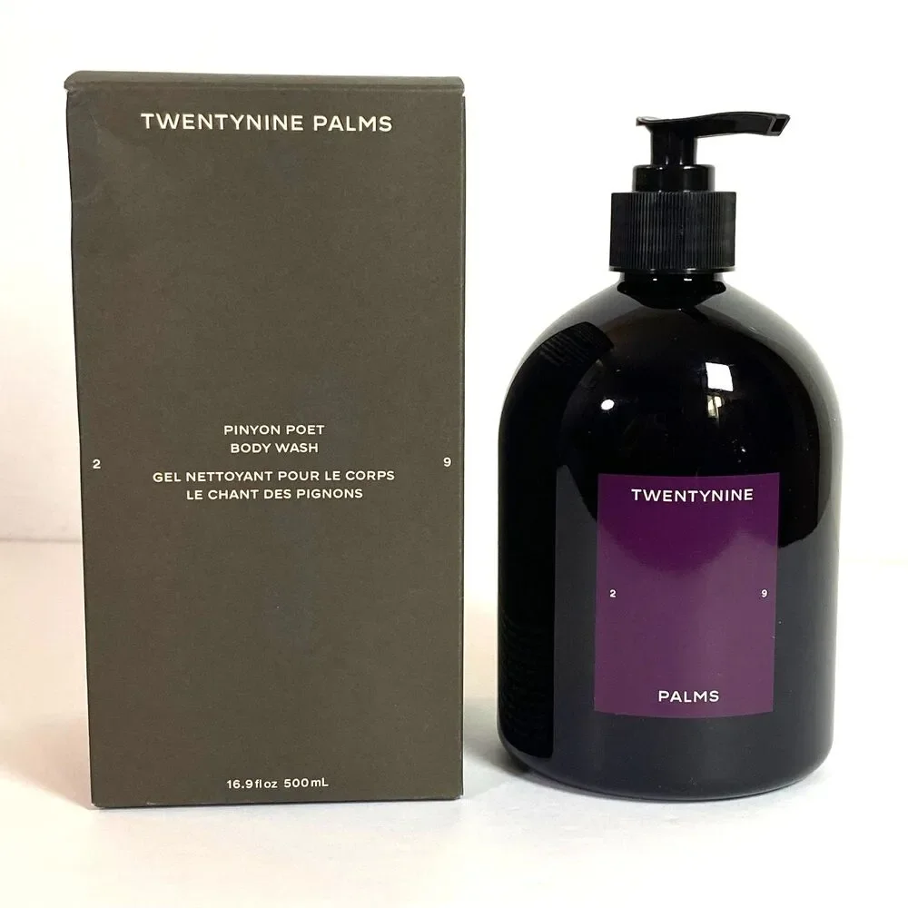 29 Palms Pinyon Poet Body Wash Full Size 16.9 Fluid Oz Vegan Cruelty Free NIB